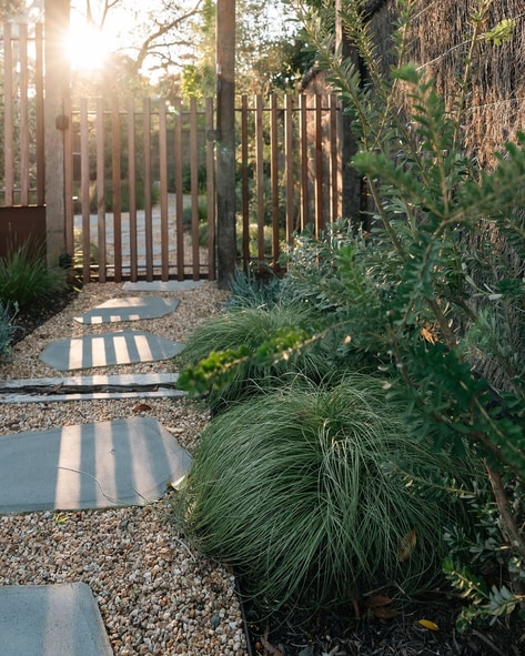 shape the backyard